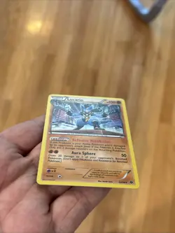 Lucario - 64/99 - Next Destinies - Holo Rare - Pokemon Card 2012 - Image 4