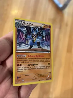 Lucario - 64/99 - Next Destinies - Holo Rare - Pokemon Card 2012 - Image 5