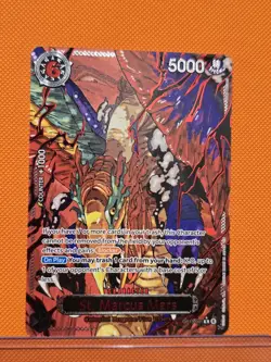 One Piece Carrying His Will Op13 5 Elder Demon Pack 5 Cards English Red Parallel - Image 5