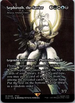Sephiroth, the Savior - Atraxa, Grand Unifier (Showcase) 49 FCA NM MTG - Image 1