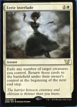 Eerie Interlude - Duel Decks : Blessed Vs Cursed - Magic MTG - NM - Rare - Image 1
