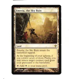 EMERIA, THE SKY RUIN Zendikar MAGIC THE GATHERING Out-of-Pack Quality - Image 1