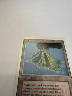 Volcanic Island Revised Edition Regular - LP to MP Magic The Gathering Dual MTG - Image 4
