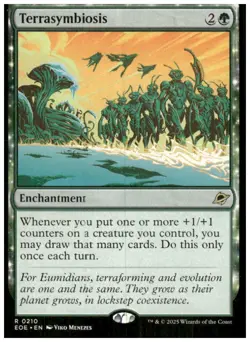 MTG Edge of Eternities #210 Terrasymbiosis Regular - Image 1