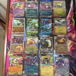Pokemon 16 Card Lot nm Vmax V Mega Ex Rares Hits Only K1 - Image 1