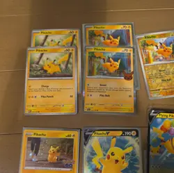 🔥 Pokemon TCG Pikachu Card Bundle | 27 Cards | Mixed Sets 🔥 - Image 3