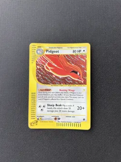 Pokemon Card Expedition Base Set Holo Pidgeot 23/165 - Image 5