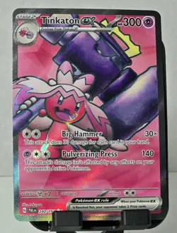 Tinkaton ex 240/193 Pokemon TCG SV02: Paldea Evolved Ultra Rare Full Art NM - Image 1