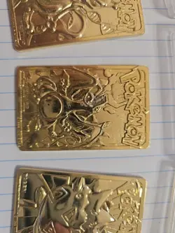 Pokemon Togepi,charizard,newtwo Trading Card 23K Gold-Plated - Image 4