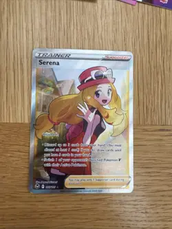 Pokemon TCG Serena (Full Art) Silver Tempest 193/195 Holo Ultra Rare - Image 1