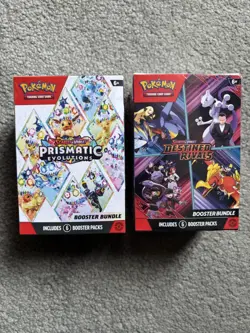 ✅Pokemon Scarlet & Violet Prismatic Evolutions, Destined Rivals Booster Bundles - Image 1