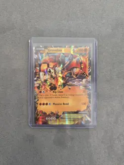 Groudon EX - 85/160 - Pokemon Primal Clash XY Ultra Rare Card - Image 1