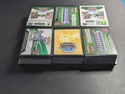 ~600 Pokemon TCG Live Codes Cards Lot (from 2020 - now) - Not Used - Image 1