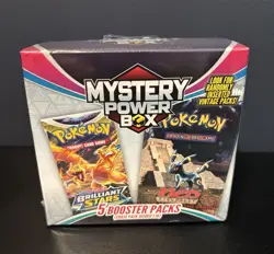 Pokemon Mystery Power Box Chase Pack Seeded 1:10 (5 Booster Packs) NEW SEALED - Image 1
