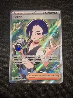 Perrin - 209/167 - Pokemon Twilight Masquerade Full Art Ultra Rare NM - Image 1