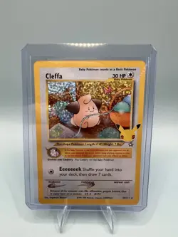 Pokemon TCG Cleffa Celebrations: Classic Collection 20/111 Holo Holo Rare - Image 1