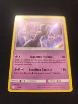 Carta Pokemon PSA PROMO FILM MEWTWO 12/18 HOLO SET DETECTIVE PIKACHU ITA 2019 Ex - Image 3