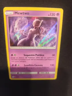 Carta Pokemon PSA PROMO FILM MEWTWO 12/18 HOLO SET DETECTIVE PIKACHU ITA 2019 Ex - Image 4