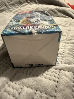 Pokemon TCG Stellar Crown Half Booster Box & triple blister bundle - damage seal - Image 3