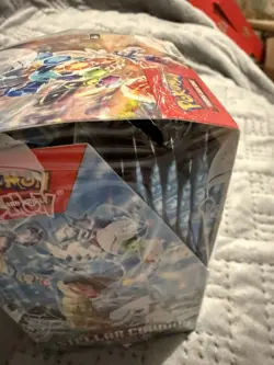 Pokemon TCG Stellar Crown Half Booster Box & triple blister bundle - damage seal - Image 5