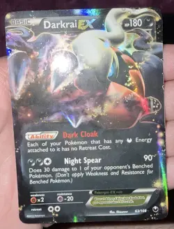 Darkrai-EX Pokemon TCG World Championships 63/108 2012. - Image 1