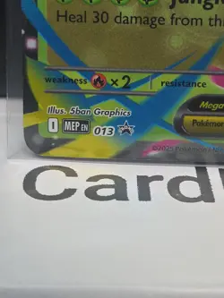 🔥 Mega Venusaur ex# 013 - Black Star Promo (Mega Evolution) Pokemon - Image 3