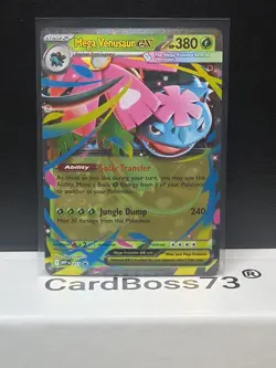 🔥 Mega Venusaur ex# 013 - Black Star Promo (Mega Evolution) Pokemon - Image 4
