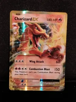 CHARIZARD EX 2016 POKEMON XY EVOLUTIONS RARE HOLO GX 12/108 Q1048 - Image 1