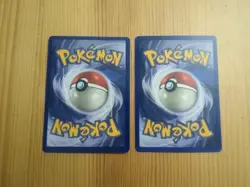 Growlithe 28/102 Arcanine 23/102 base set shadowed Pokemon Vintage WOTC - Image 2