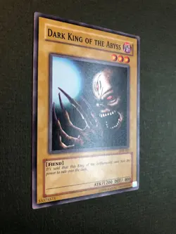 Yugioh - Dark King of the Abyss LOB-020 Common Unlimited 1996 NM! - Image 2