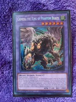 Chimera the King of Phantom Beasts MP24 Secret NM Yugioh - Image 1