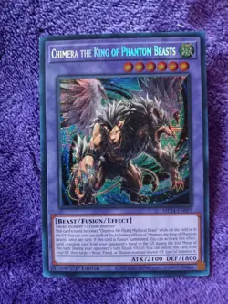Chimera the King of Phantom Beasts MP24 Secret NM Yugioh - Image 2