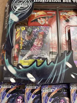 One Piece Illustration Box Vol. 6 ~ New Sealed! + 6 OP14 Sleeved Booster packs - Image 2