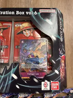 One Piece Illustration Box Vol. 6 ~ New Sealed! + 6 OP14 Sleeved Booster packs - Image 3
