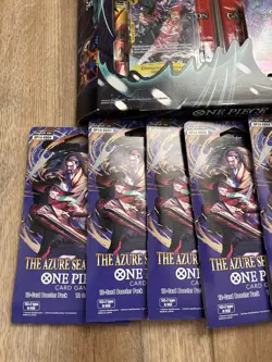 One Piece Illustration Box Vol. 6 ~ New Sealed! + 6 OP14 Sleeved Booster packs - Image 4