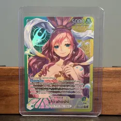One Piece TCG A Fist Of Divine Speed #OP11-022 Shirahoshi Alternate Art Leader - Image 1