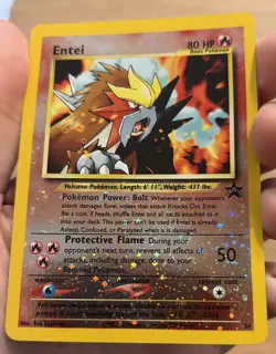Pokemon TCG Entei #34 Reverse Holo Promo Card - Image 2