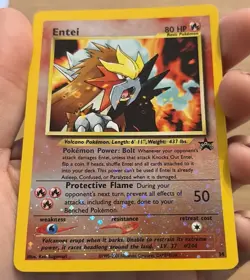 Pokemon TCG Entei #34 Reverse Holo Promo Card - Image 3