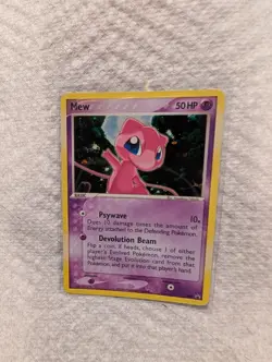 Pokemon Mew TCG Black Star 2006 Promo Holo Card 040 - Image 1