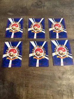 Japanese Pokemon Vending Series 2 Lot Of 6 Cards. - Image 2
