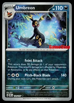 Pokemon Card - Umbreon Gamestop Promo 130/197 Reverse Holo - Image 1