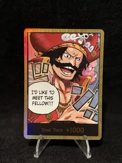 DON!! Card (Gol.D.Roger) (Gold) Carrying On His Will Foil - Image 1