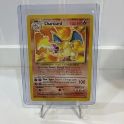 Pokemon TCG Legendary Collection Charizard Card 3/110 Rare Non-Holo 2002 WOTC LP - Image 1