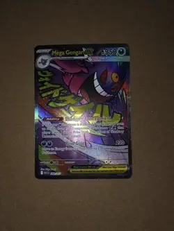 Mega Gengar EX - 269/217 - ASC EN Full Art Holo Psychic Pokemon Card - Image 2