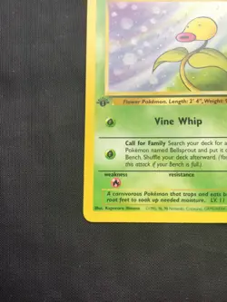 Pokemon Cards: Jungle 1st Edition Common: Bellsprout 49/64 - Image 5