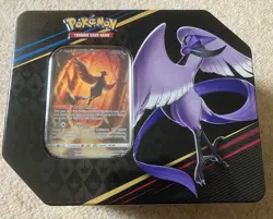 Pokemon TCG - x3 empty tins + Articuno promo card SWSH282 - Umbreon Crown Zenith - Image 3