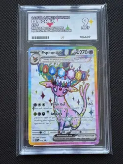 ACE 9 Espeon ex Prismatic Evolutions Figure Collection Promo Pokemon Card #175 - Image 1