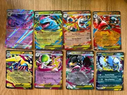 8x Mega Evolutions ex Cards - Pokemon - Image 1