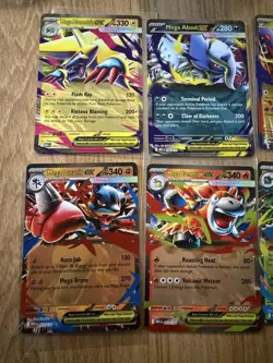 8x Mega Evolutions ex Cards - Latios absol Lucario Venusaur Gardevoir - Image 2