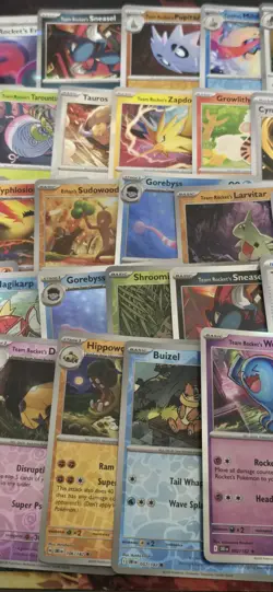 Pokemon TCG Destined Rivals Bulk 125 Card Set Holos and Reverse Foils Only - Image 4
